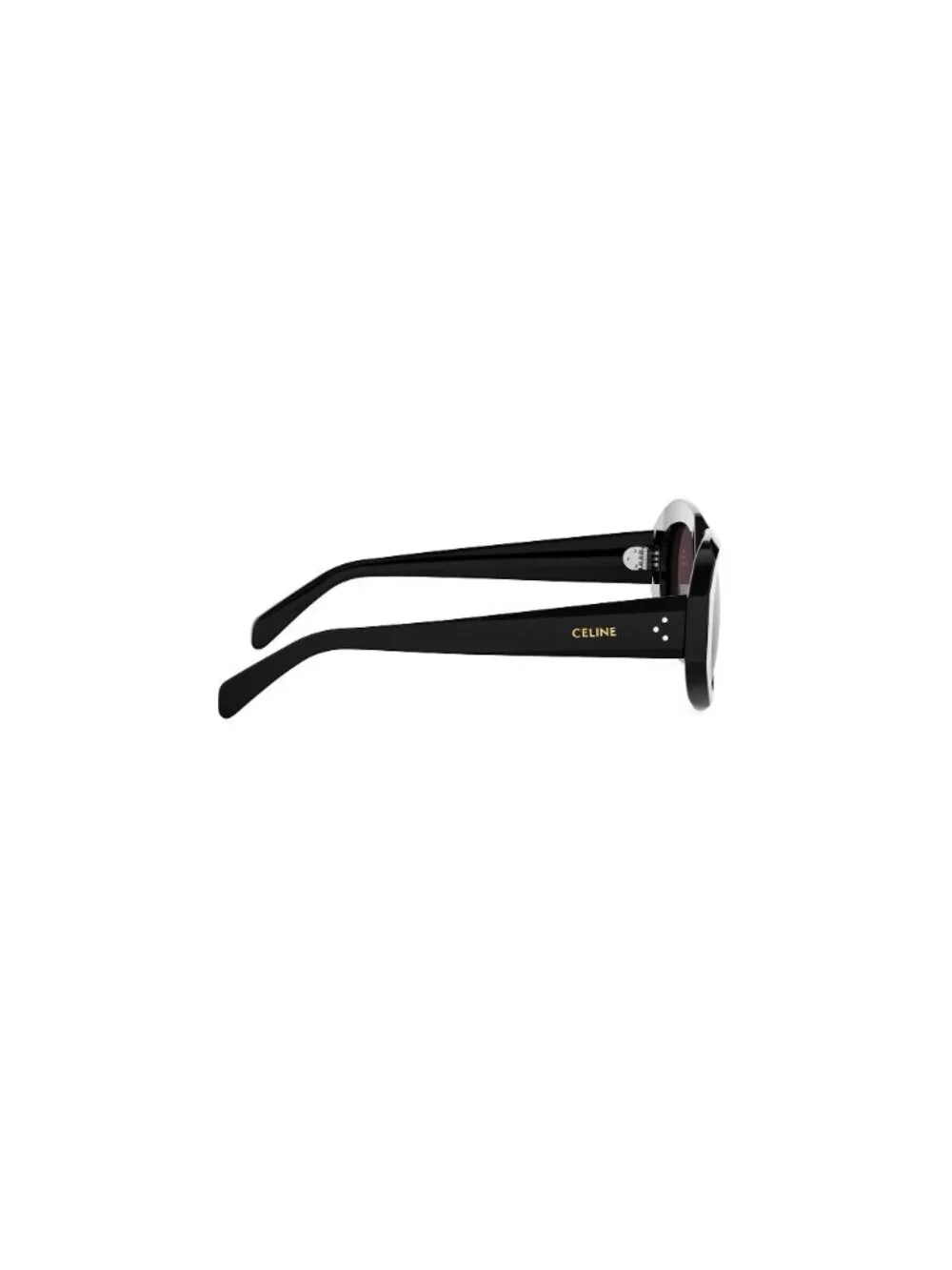 New CELINE Women's Sunglasses Acetate Frame 3 DOTS CL40319I 01Y 52 Black